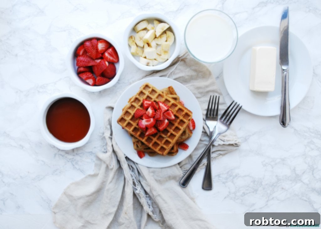 Allergy-friendly SunButter Waffles