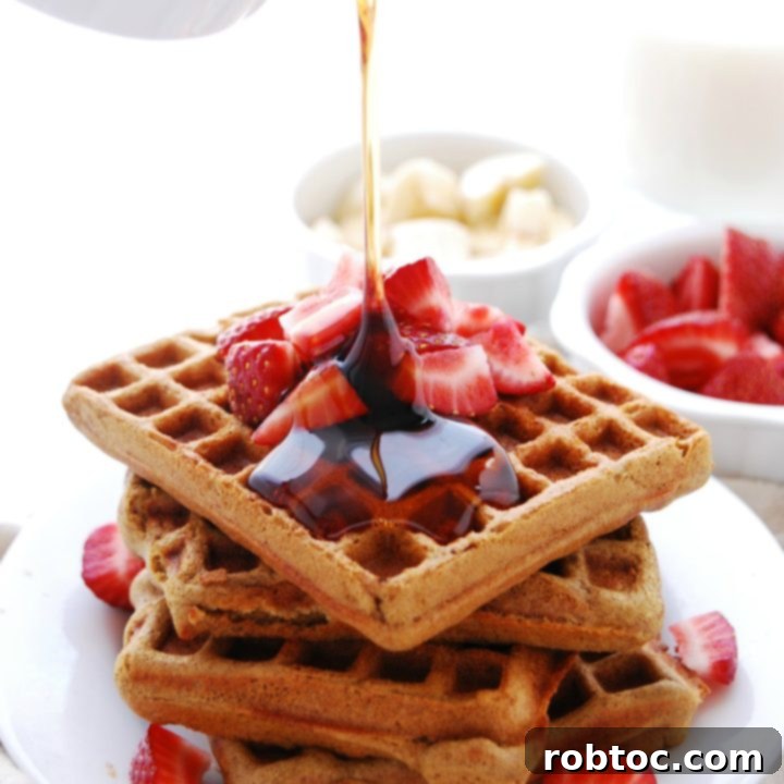 SunButter gluten-free waffles