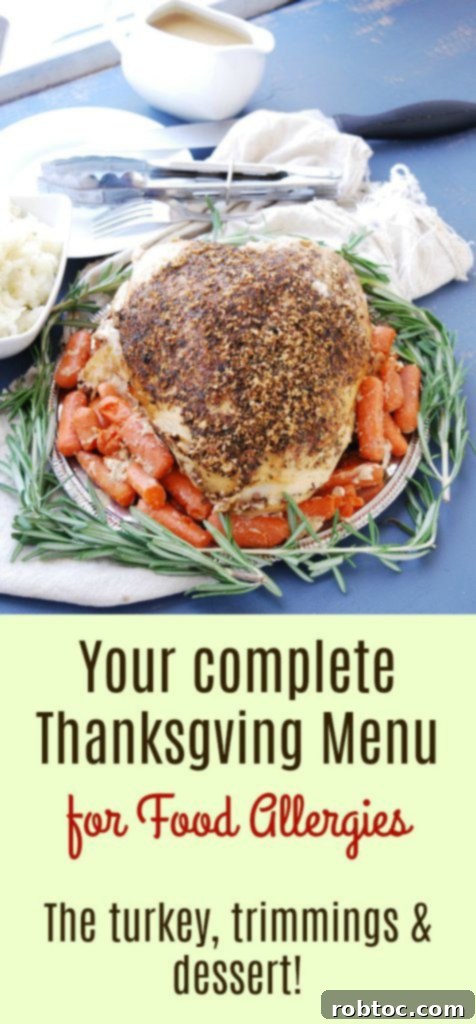 A complete Thanksgiving Menu for Food Allergies