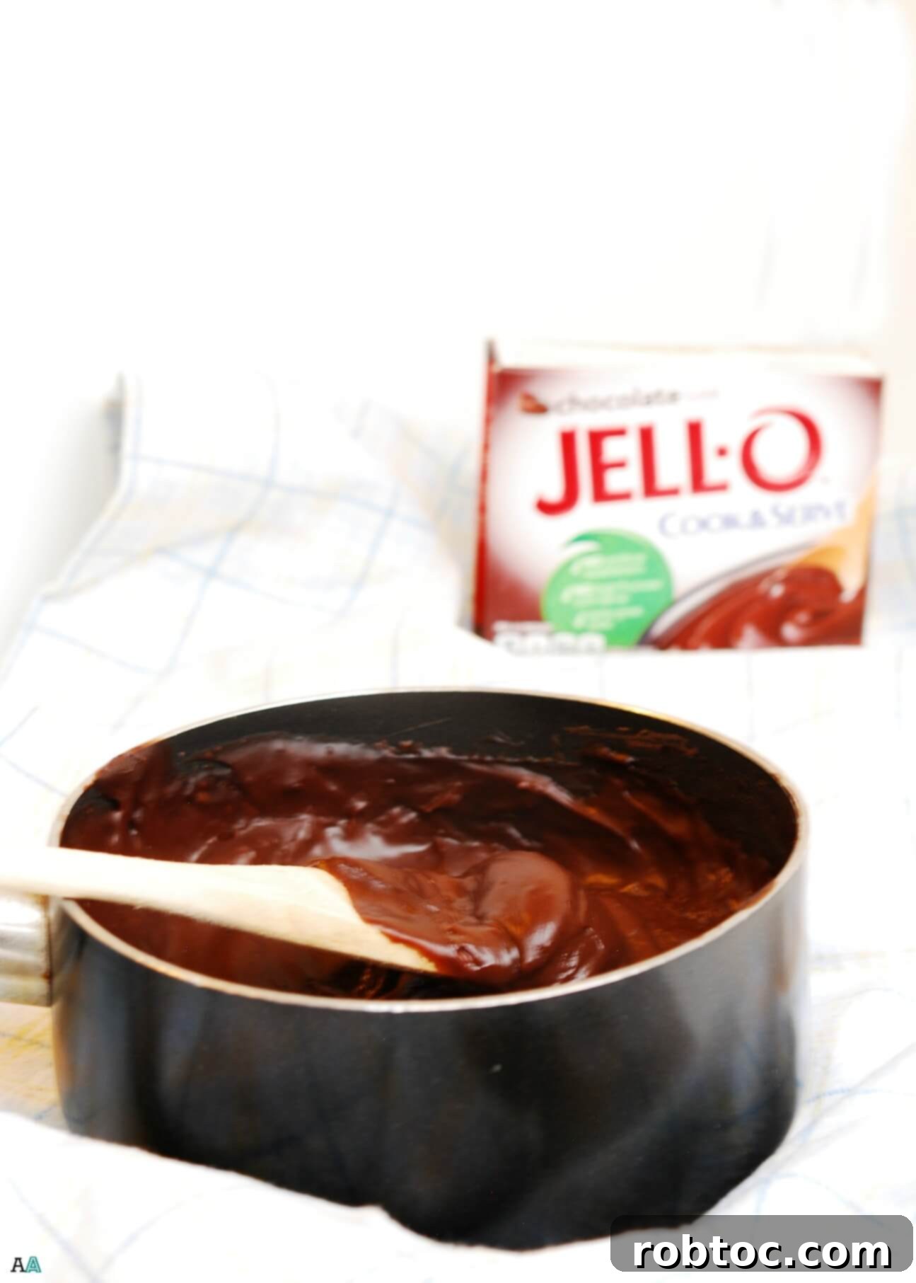 how to make dairy free Jell-O pudding with rice milk