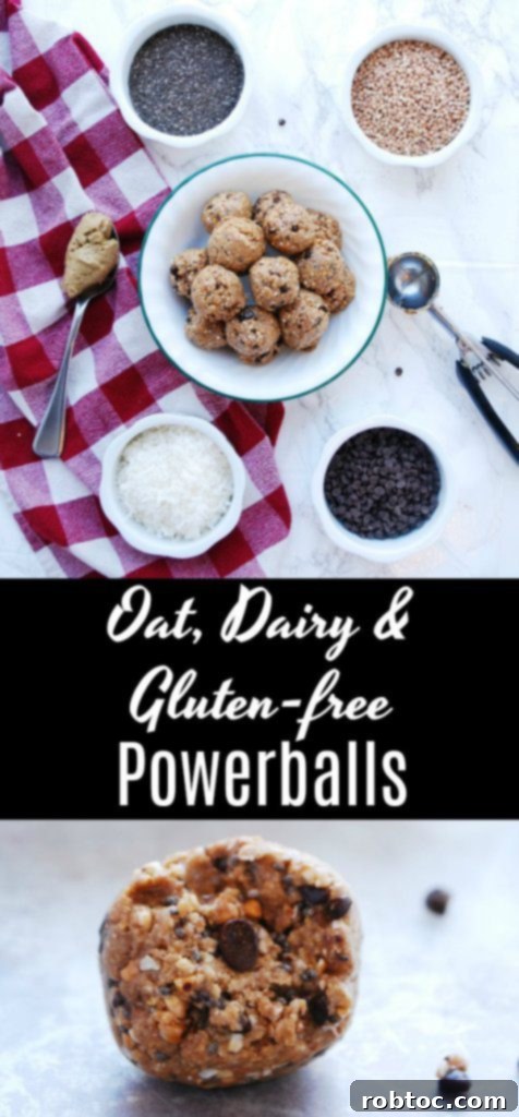 Oat, dairy & gluten-free power balls recipe by AllergyAwesomeness, perfect for allergy-conscious families