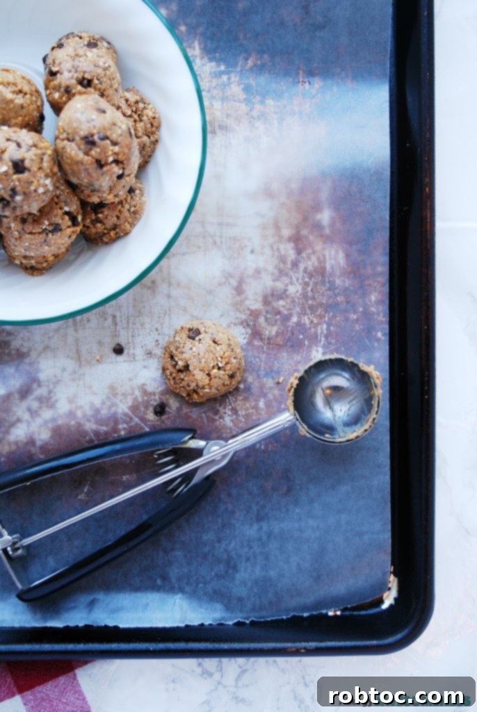 Making gluten-free and dairy-free energy balls for a healthy snack