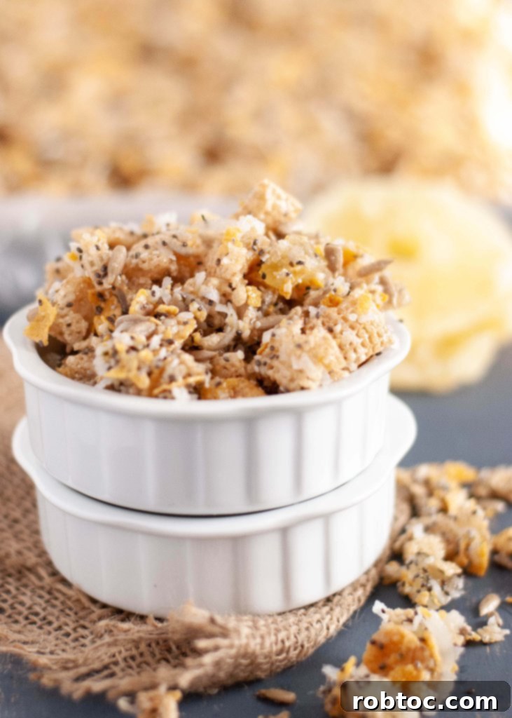 dairy-free cereal crack, allergy-friendly snack recipe