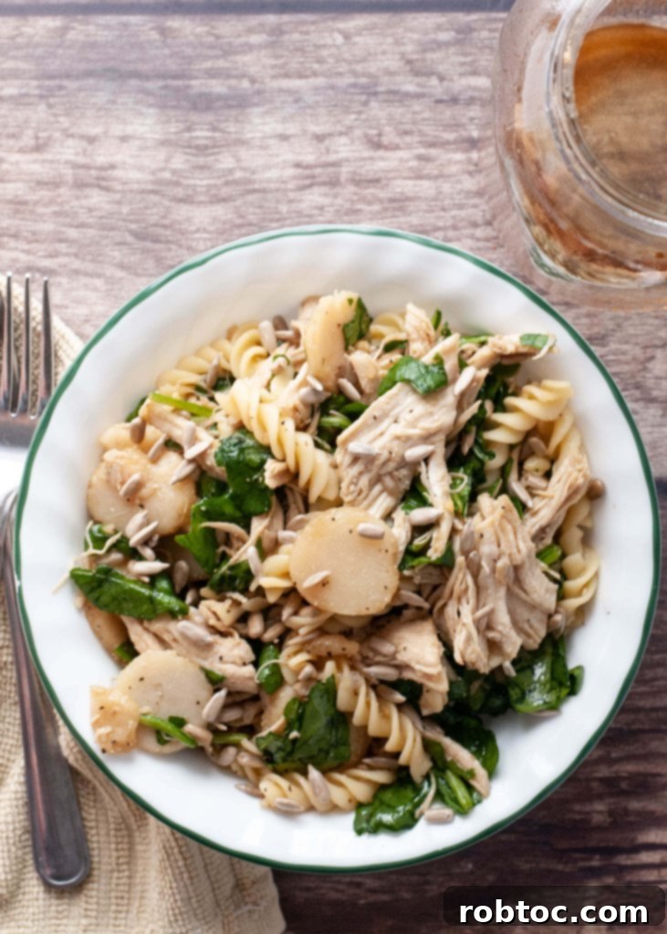 gluten-free-asian-spinach-pasta-salad