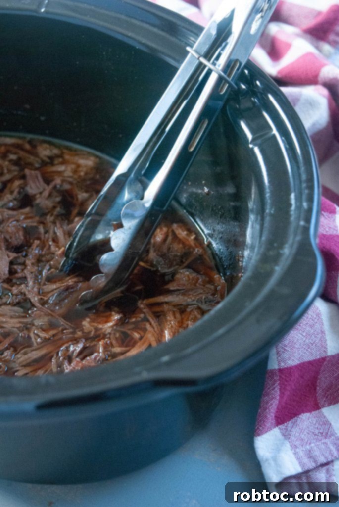 crock-pot-french-dip-recipe-from-scratch with slow cooker