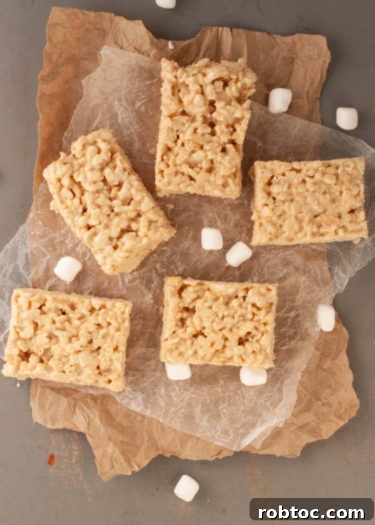 Top 8 Free Salted Caramel Crispy Treats 4 no-bake-dairy-free-caramel-rice-krispies