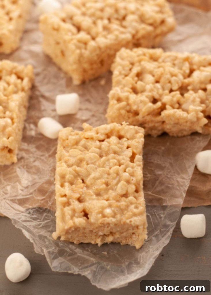 Top 8 Free Salted Caramel Crispy Treats 6 how-to-make-dairy-free-caramel-rice-krispies