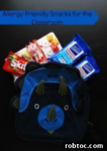 Allergy Friendly Classroom Treats to Bring to School