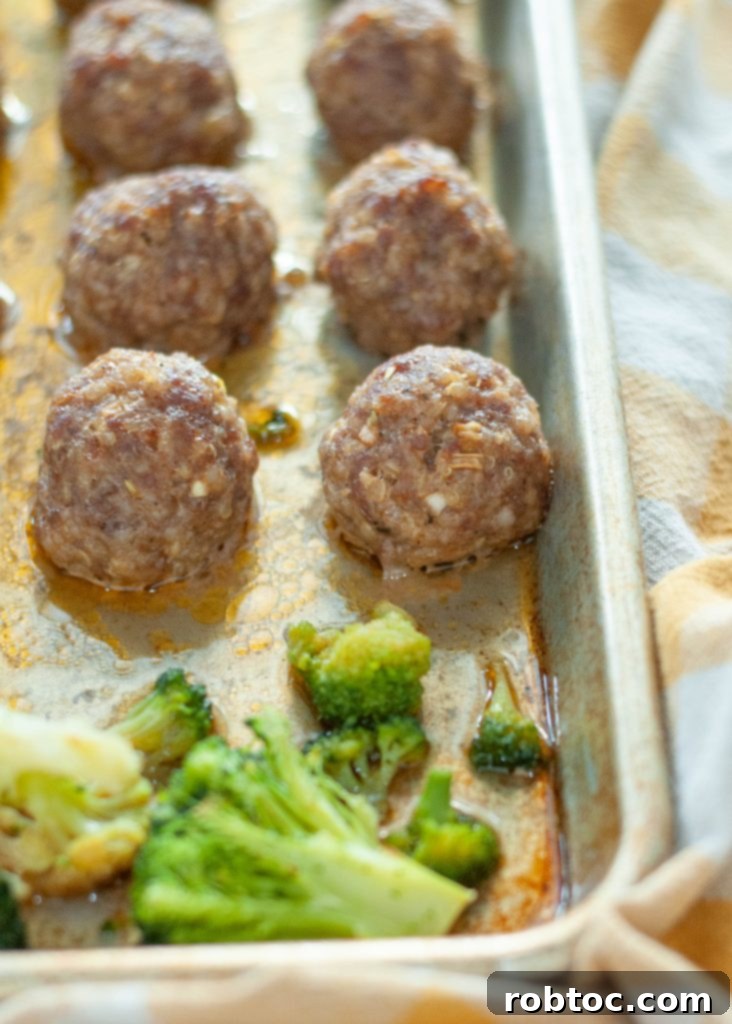 Deliciously Allergy Friendly Asian Quinoa Meatballs 3 gluten-free-asian-meatballs-on-a-cookie-sheet