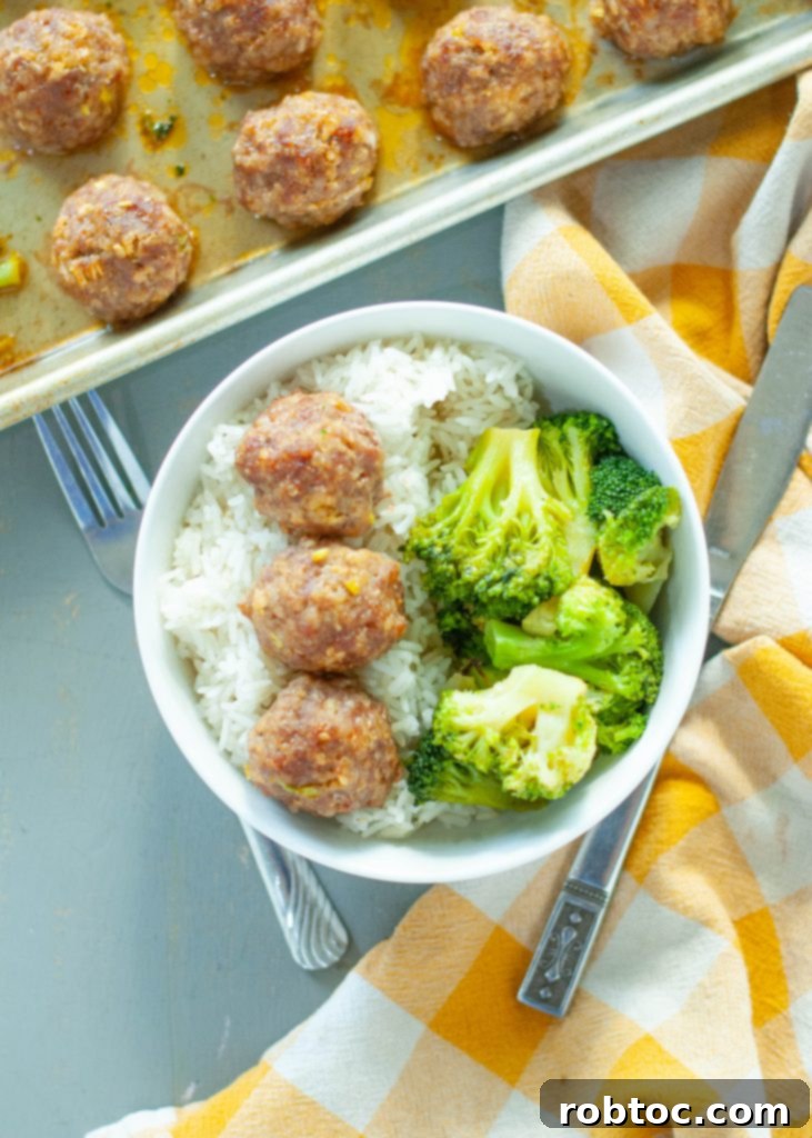 Deliciously Allergy Friendly Asian Quinoa Meatballs 4 dairy-free-asian-meatballs-in-a-white-bowl