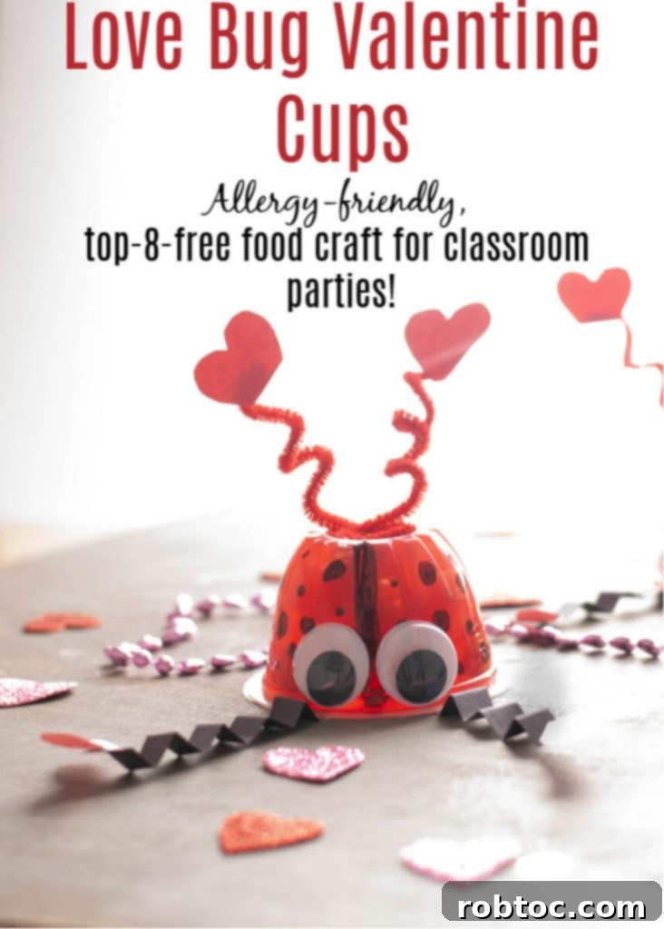 Sweet & Safe Valentine Buddies 2 love-bug-valentine-cups-by-allergy-awesomeness