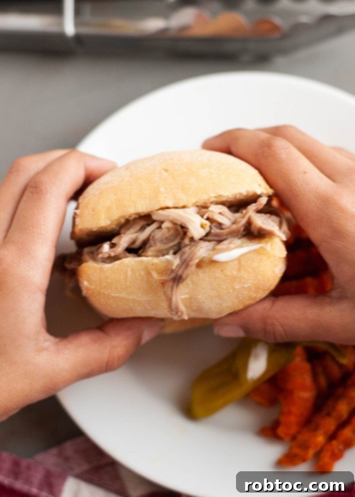 Savory Italian Pork Sliders (Gluten & Dairy-Free) 3 dairy-free-italian-pulled-pork-sliders