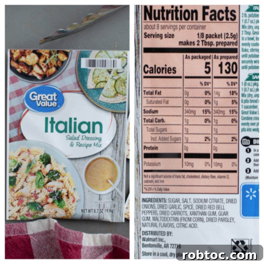 Savory Italian Pork Sliders (Gluten & Dairy-Free) 4 dairy-free-italian-dressing-packet