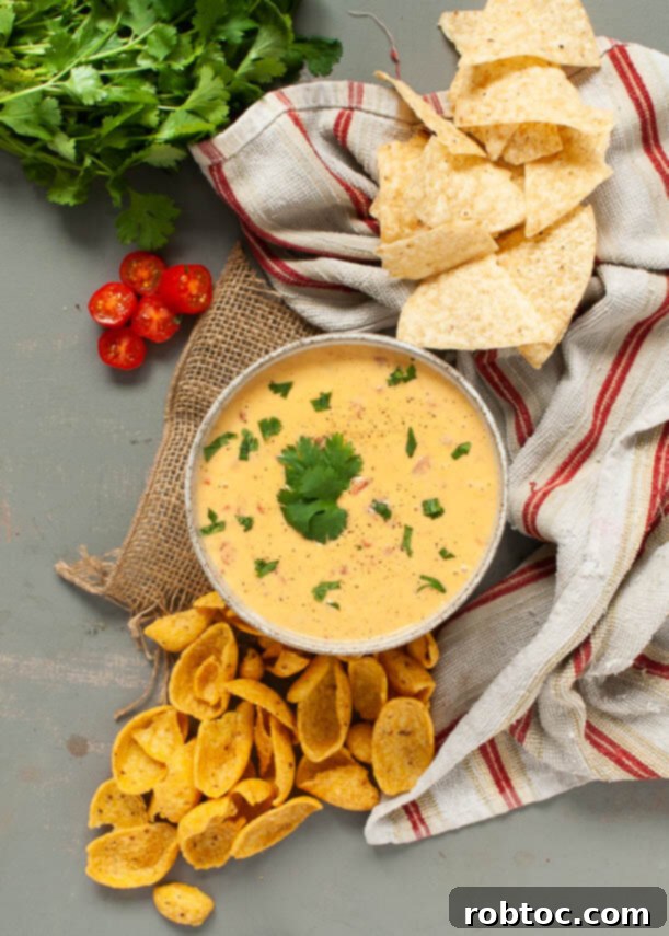 Creamy Cashew-Free Vegan Queso 3 rotel-queso-dip-thats-dairy-free