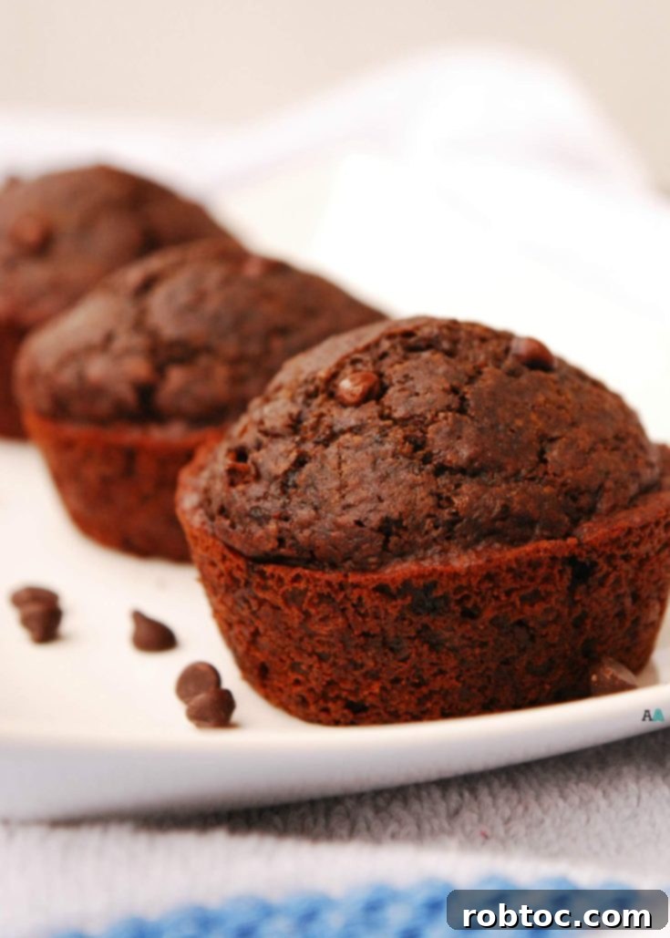 Pinterest logo for sharing Healthier Gluten-free Vegan Double Chocolate Muffins