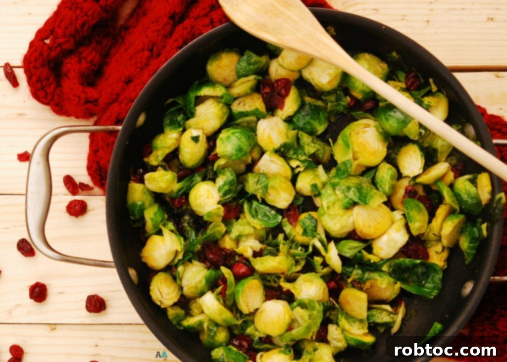 Brown Sugar Glazed Brussels Sprouts with Craisins 2 Carmelized Brussels Sprouts with Craisins (GF, DF, Egg, Soy, Peanut/Tree nut Free, Top 8 Free, Vegan) copyrighted by Allergy Awesomeness