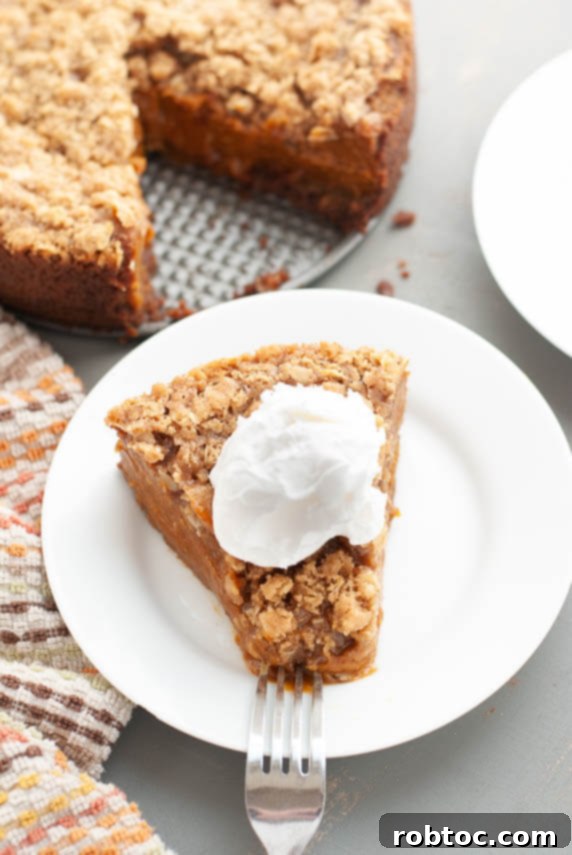 gluten-free-vegan-pumpkin-crumble pie, allergy friendly