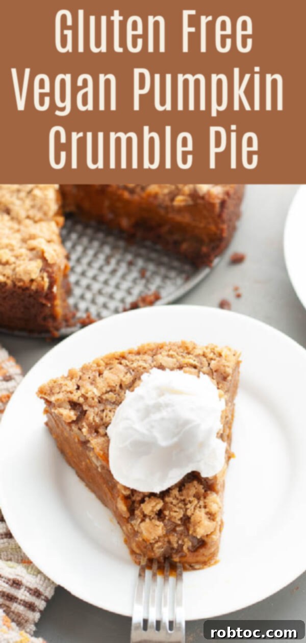 vegan-gluten-free-pumpkin-crumble-pie-by-allergy-awesomeness, for Pinterest