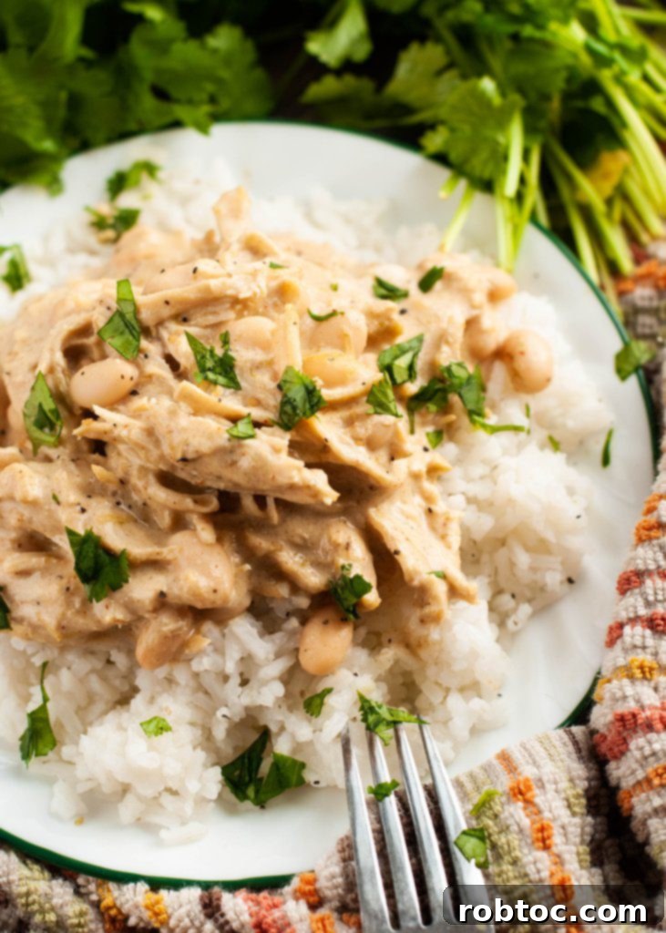 Dairy-Free Dream: Creamy Green Chile Chicken for Instant Pot & Slow Cooker 4 instant-pot-creamy-green-chile-chicken-recipe