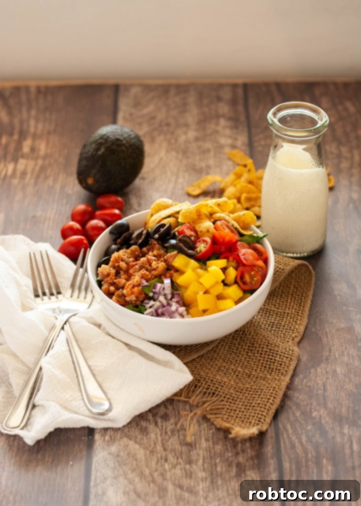 Frito Taco Salad No Gluten No Dairy All Flavor 5 How to make a delicious gluten-free and dairy-free taco salad at home