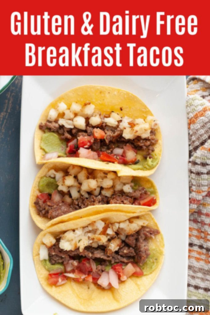 Pin for later: Gluten-Free Dairy-Free Breakfast Taco Recipe by Allergy Awesomeness