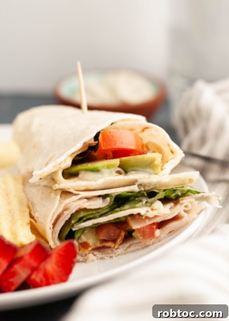 gluten-and-dairy-free-turkey-BLT-wraps
