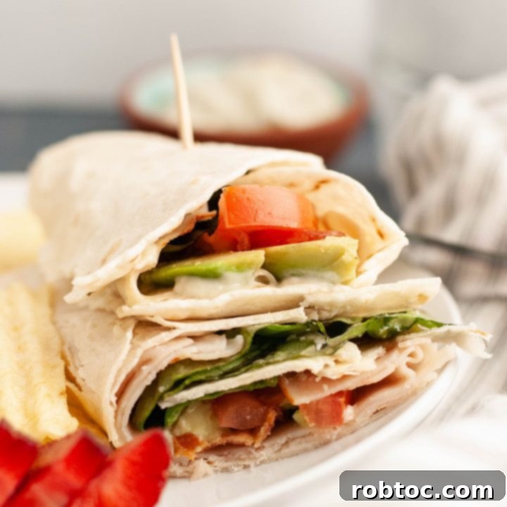 gluten-and-dairy-free-turkey-BLT-wraps