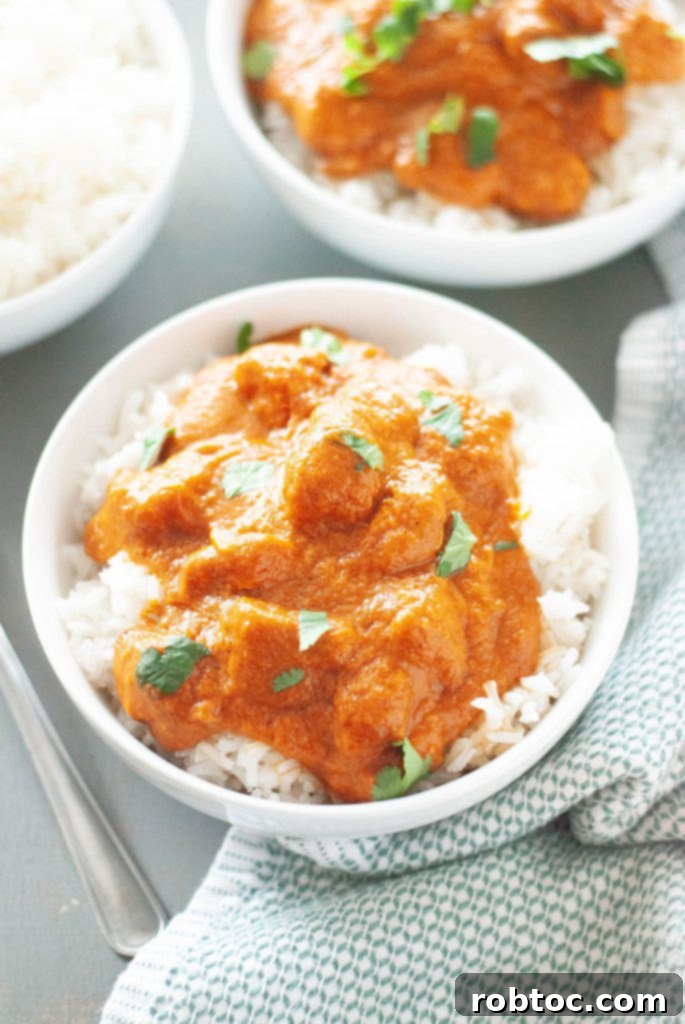Delicious dairy-free crock pot chicken tikka masala, perfect for allergy-friendly meals