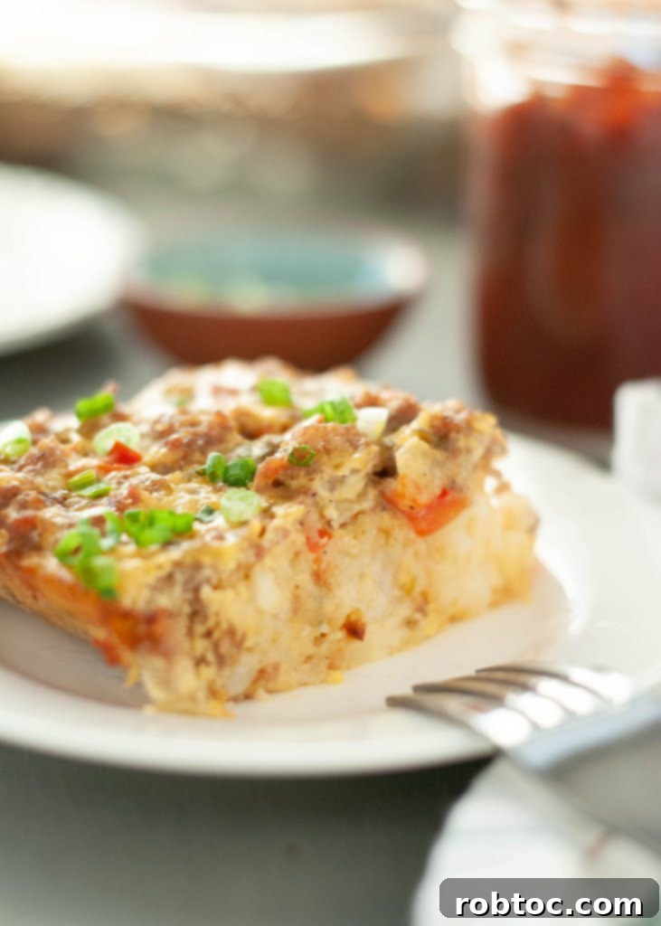 vegan breakfast casserole with plant-based ingredients