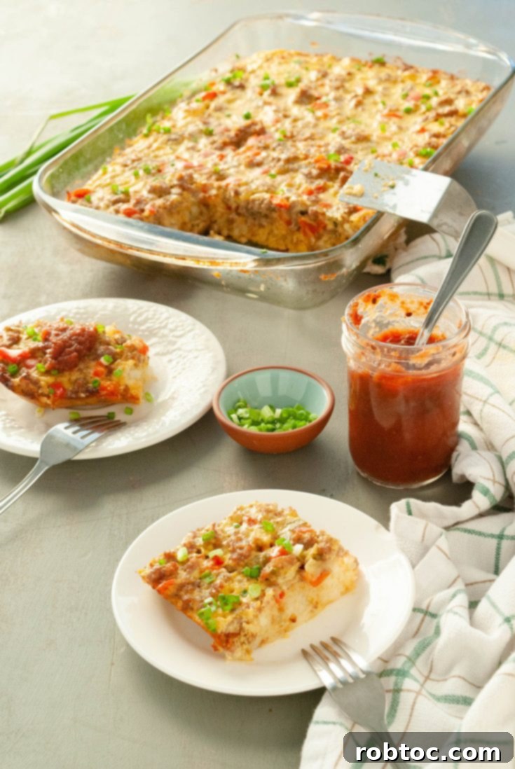 Allergy-friendly breakfast casserole for Christmas morning