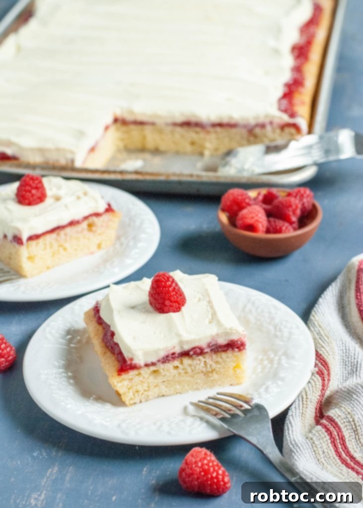 Delightful Gluten-Free Dairy-Free Vanilla Raspberry Sheet Cake 2 gluten-free-dairy-free-raspberry-vanilla-sheet-cake-best-dessert
