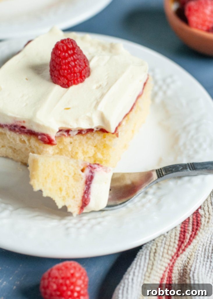 Delightful Gluten-Free Dairy-Free Vanilla Raspberry Sheet Cake 4 gluten free raspberry vanilla cake with dairy free topping