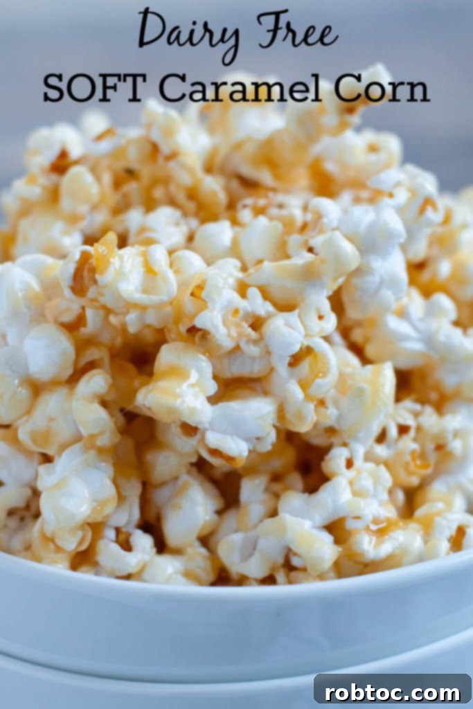 Dreamy Dairy-Free No-Bake Caramel Popcorn 9 dairy-free-soft-caramel-corn-recipe-by-allergy-awesomeness
