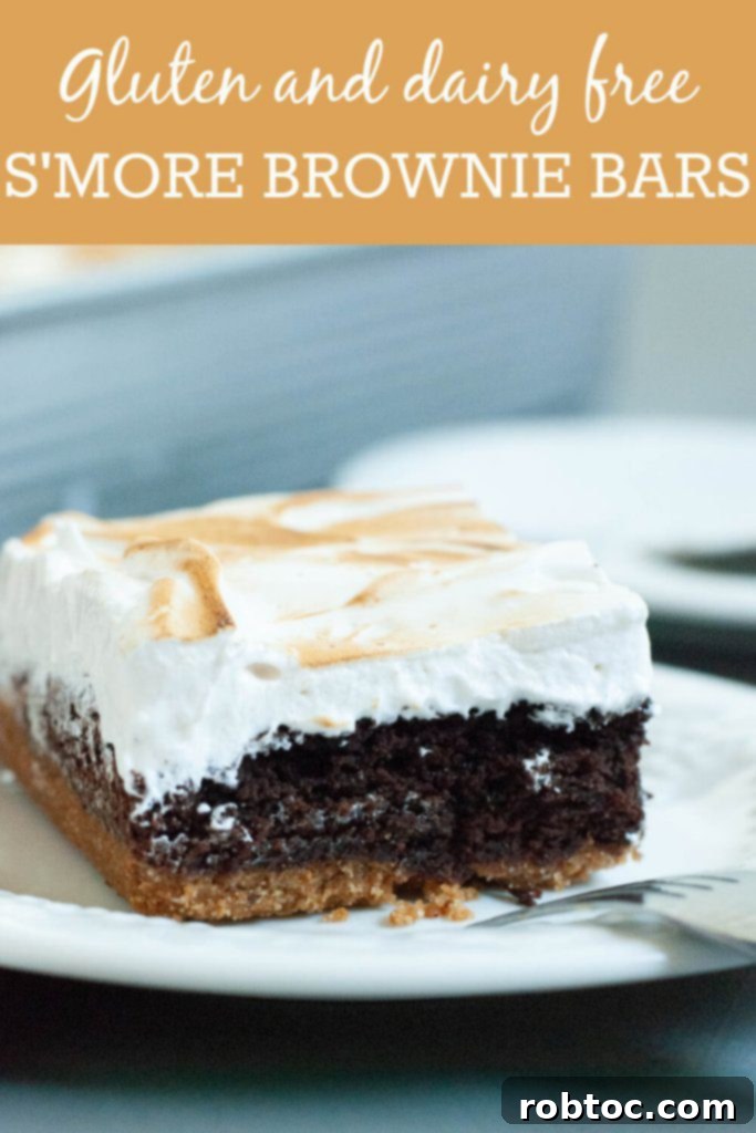 Decadent Gluten Free Dairy Free Smores Brownie Bars 10 how-to-make-smores-bars-gluten-free-and-dairy-free