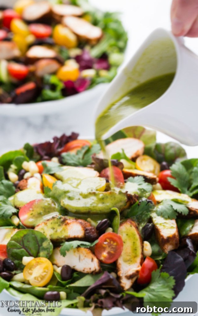 Southwest Chicken Salad - Hearty and flavorful, free from many top allergens.