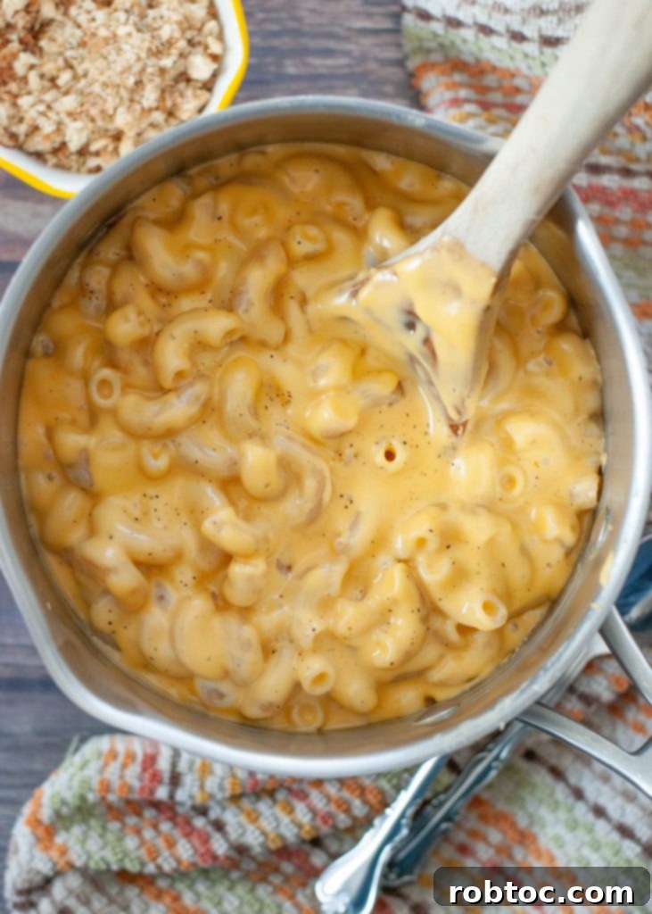 creamy-gluten-free-mac-and-cheese-in-a-pot-from-above