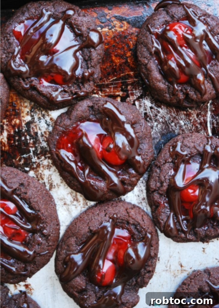 Cherry Chocolate Thumbprint Cookies (GF, DF, Egg, Soy, Peanut, Tree nut Free, Top 8 Free, Vegan) by Allergy Awesomeness