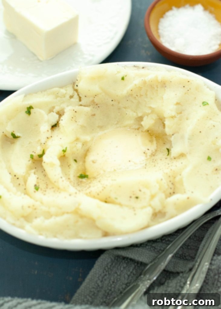 Creamy Dairy-Free Mashed Potatoes Secret Ingredient Video 2 dairy-free mashed potato