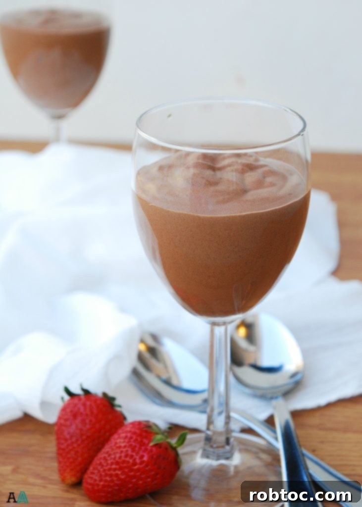 Decadent Chocolate Mousse For Two Top 8 Allergen Free 2 Chocolate Mousse For Two (GF, DF, Egg, Soy, Peanut, Tree nut Free, Top 8 Free) by Allergy Awesomeness