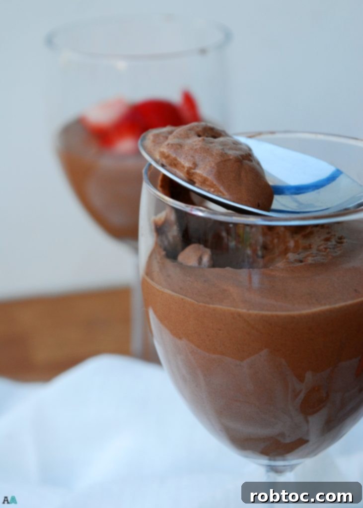 Decadent Chocolate Mousse For Two Top 8 Allergen Free 4 Chocolate Mousse For Two (GF, DF, Egg, Soy, Peanut, Tree nut Free, Top 8 Free) by Allergy Awesomeness