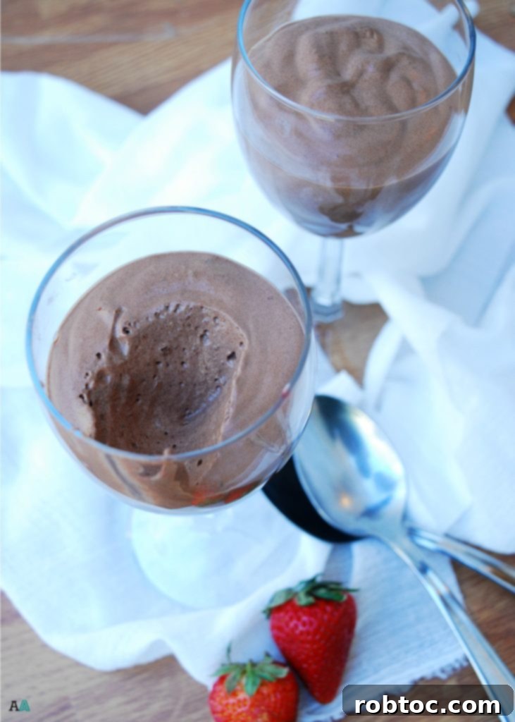 Decadent Chocolate Mousse For Two Top 8 Allergen Free 5 Chocolate Mousse For Two (GF, DF, Egg, Soy, Peanut, Tree nut Free, Top 8 Free) by Allergy Awesomeness
