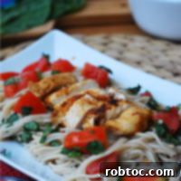 Bruschetta Chicken & Pasta (GF, DF, Egg, Soy, Peanut, Tree nut Free, Top 8 Free) Recipe by Allergy Awesomeness