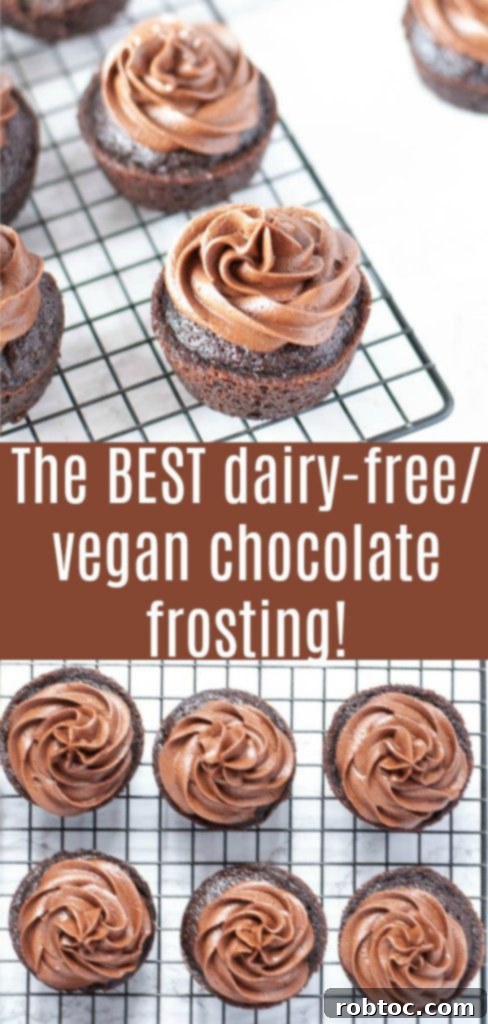 Velvet Smooth Dairy-Free Chocolate Frosting 11 The Best Dairy-Free Vegan Chocolate Frosting by Allergy Awesomeness