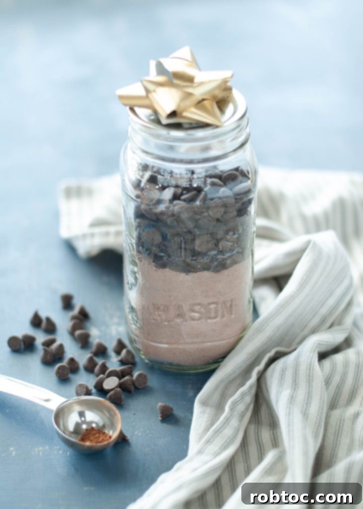 Gluten-Free Brownie Bliss Mix (Dairy-Free Friendly) 2 homemade- gluten-free-brownie-mix-in-a-jar-with-a-box