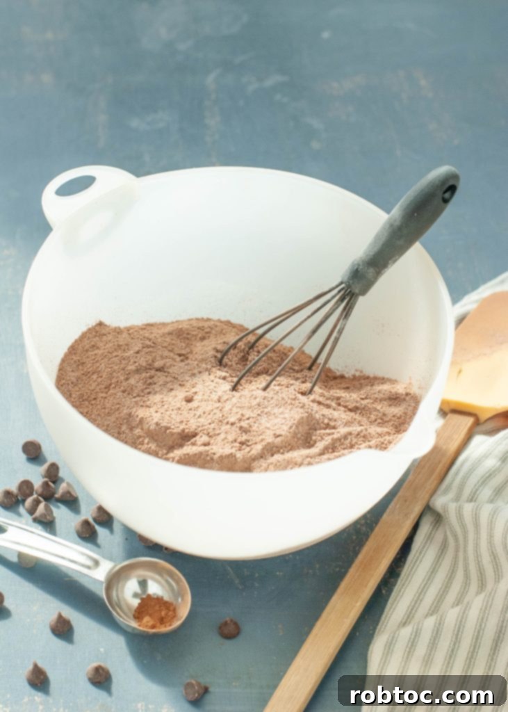 Gluten-Free Brownie Bliss Mix (Dairy-Free Friendly) 3 gluten-free-brownie-mix-in-a-white-bowl