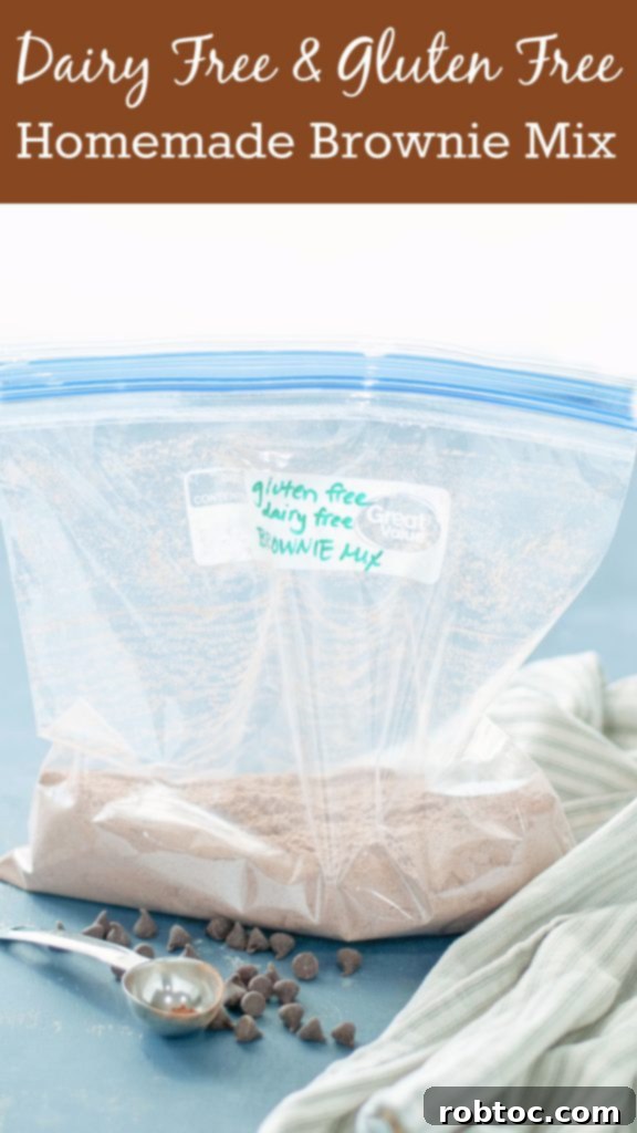 Gluten-Free Brownie Bliss Mix (Dairy-Free Friendly) 9 gluten-free-dairy-free-homemade-brownie-mix=recipe-pinterest-image-by-allergy-awesomeness