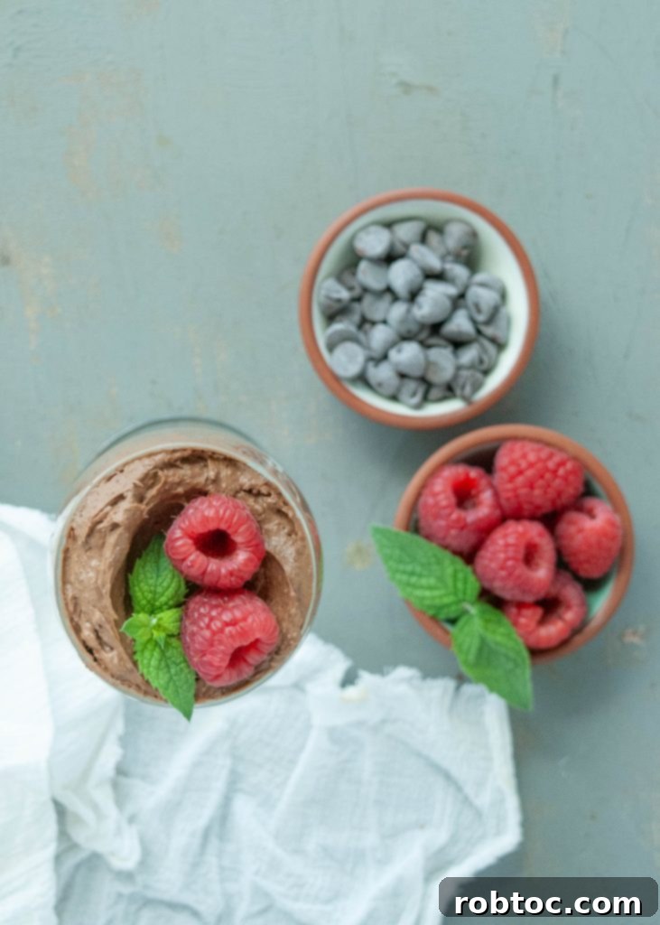 Effortless 2-Ingredient Dairy-Free Chocolate Mousse 6 egg-free-chocolate-mousse-recipe