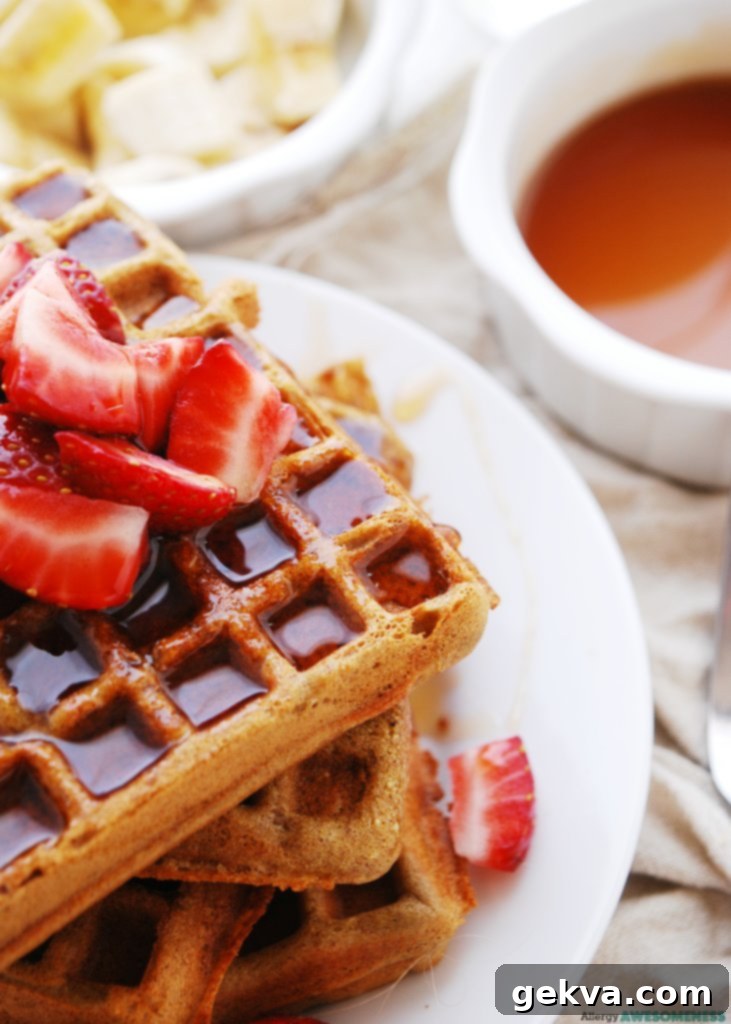 Allergy-friendly Blender Waffles